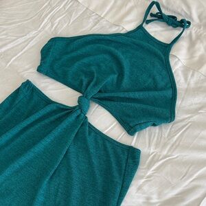 Chic Holtar Teal Dress
